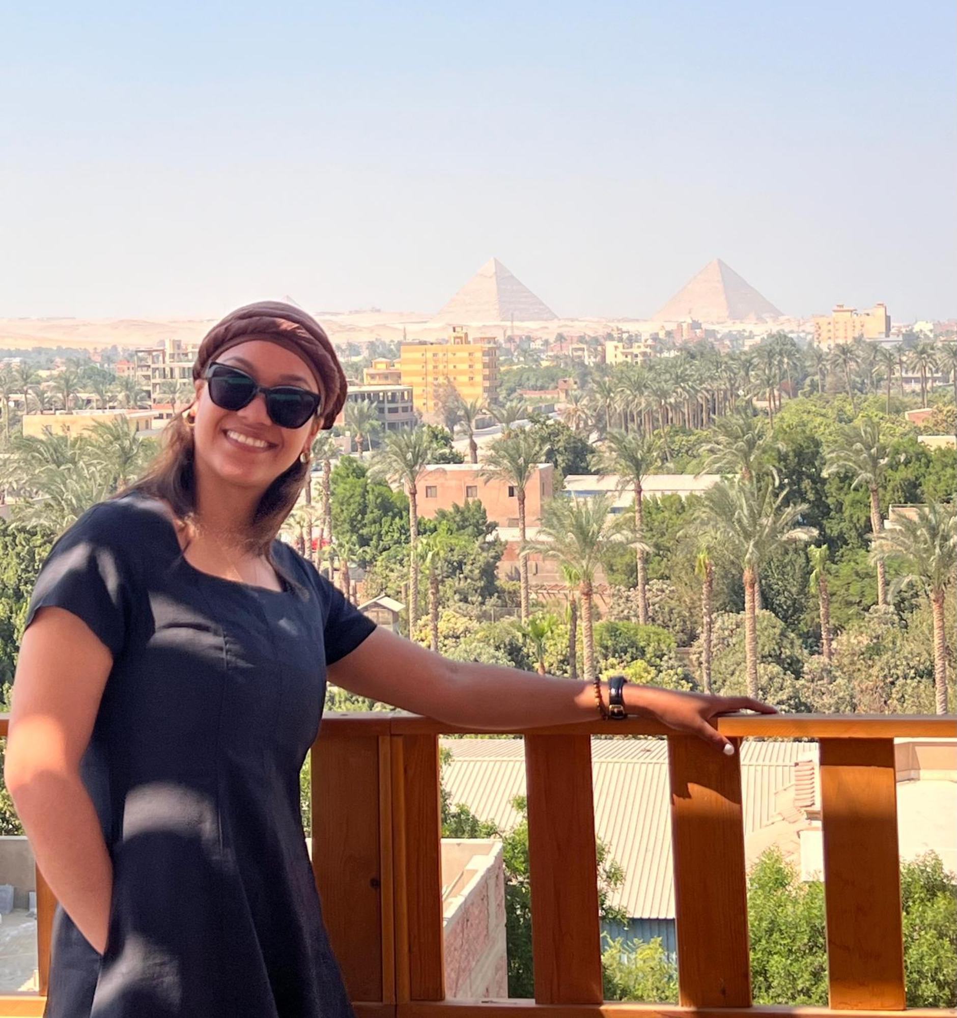 Pyramids Sunshine View Hotell Kafret el-Gabal Exteriör bild