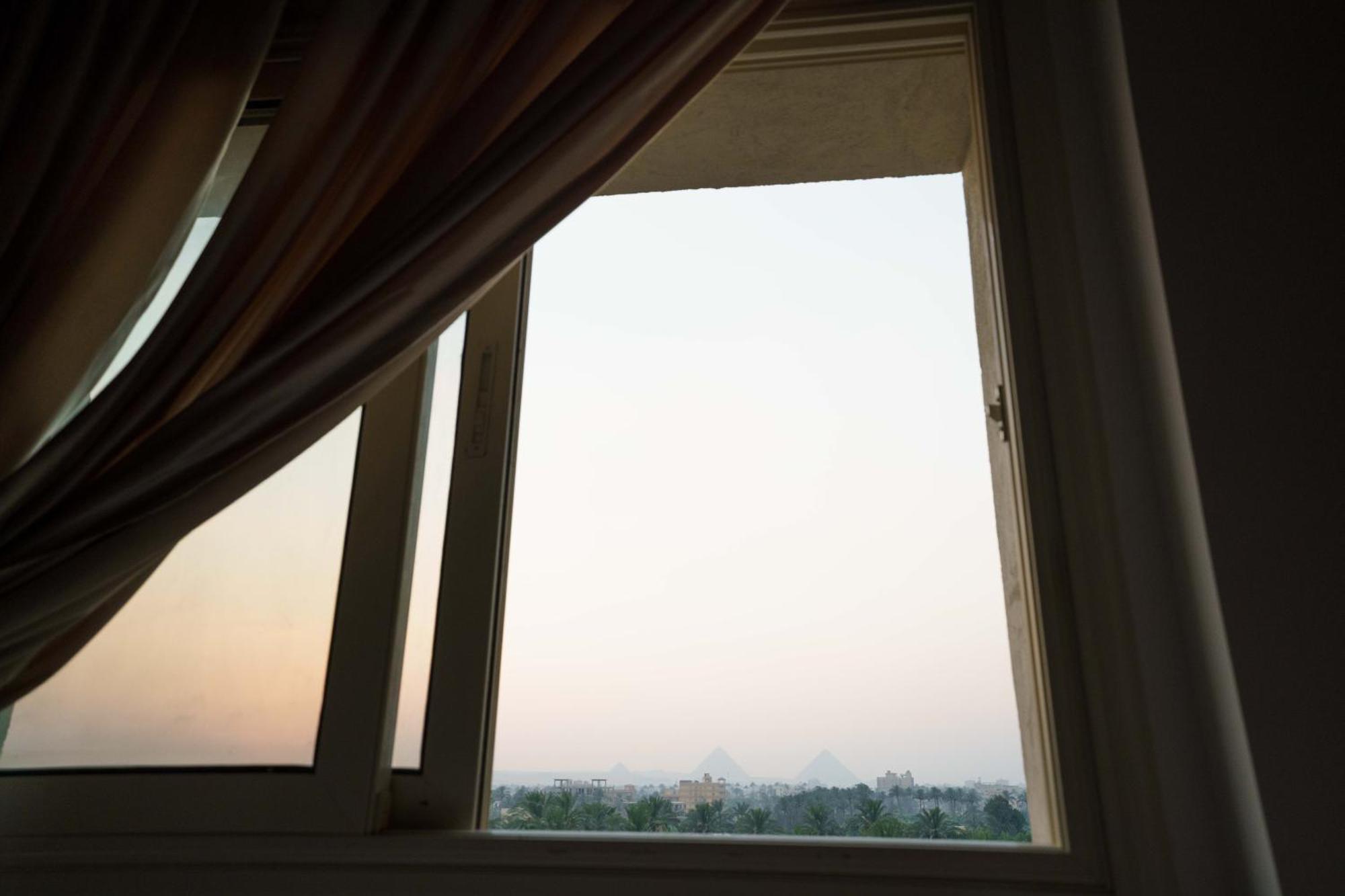 Pyramids Sunshine View Hotell Kafret el-Gabal Exteriör bild