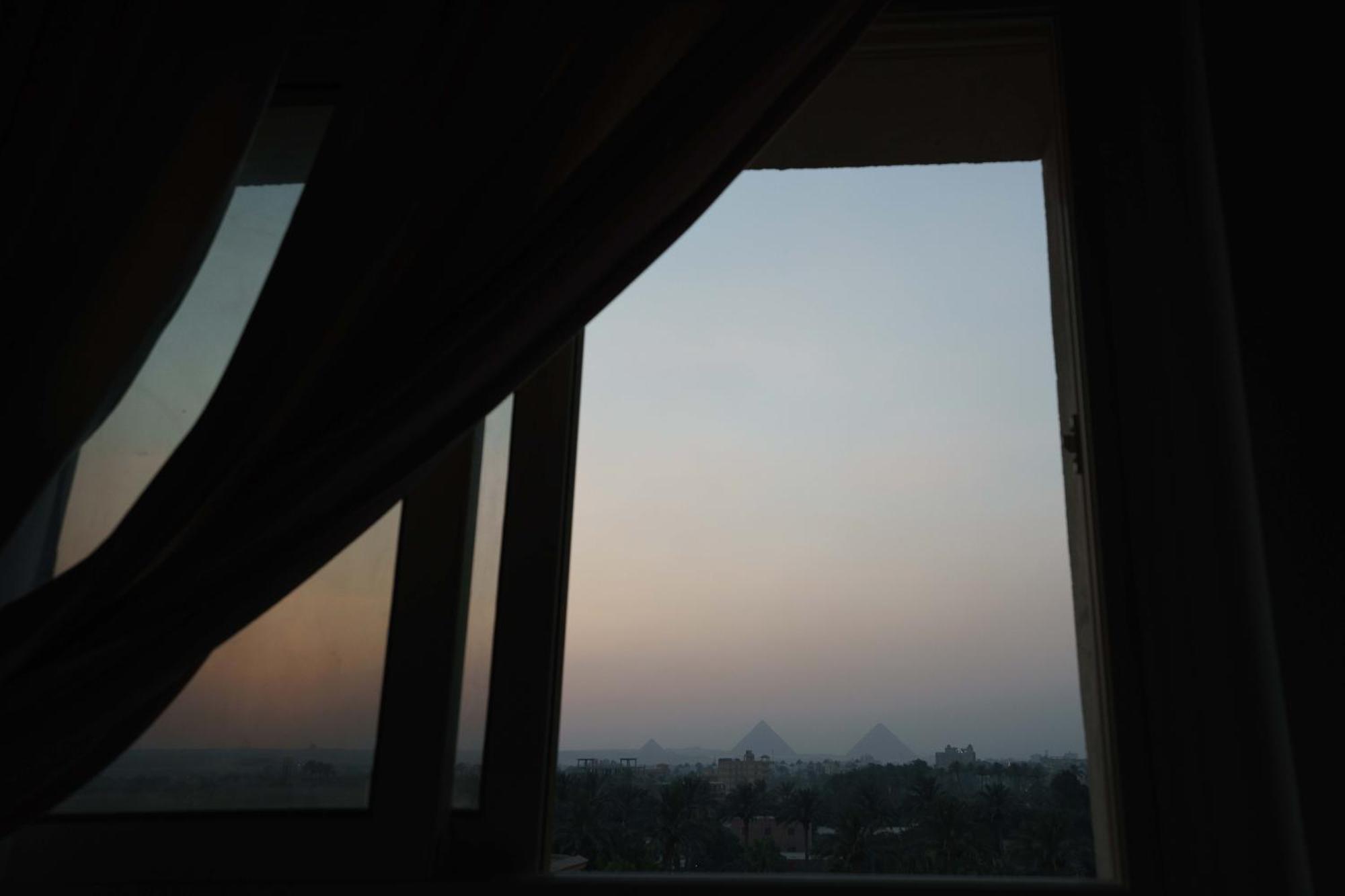 Pyramids Sunshine View Hotell Kafret el-Gabal Exteriör bild