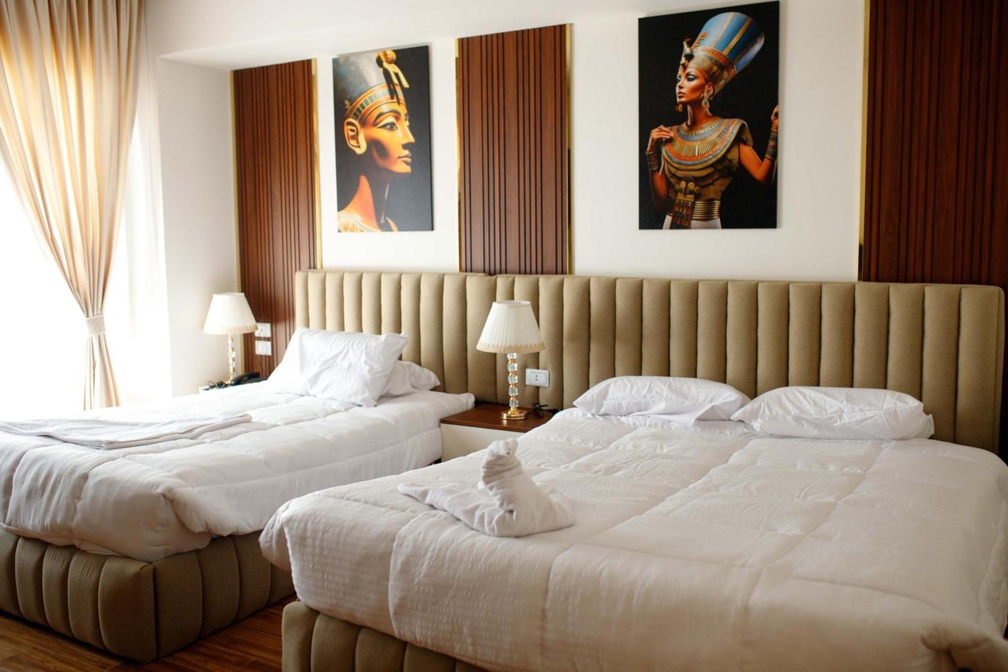Pyramids Sunshine View Hotell Kafret el-Gabal Exteriör bild