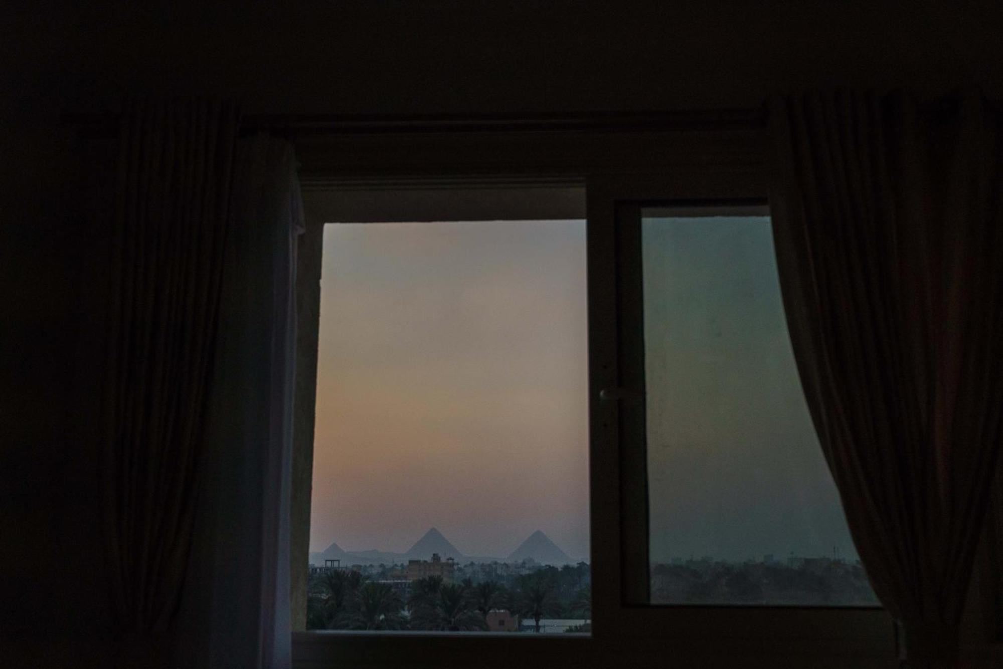 Pyramids Sunshine View Hotell Kafret el-Gabal Exteriör bild