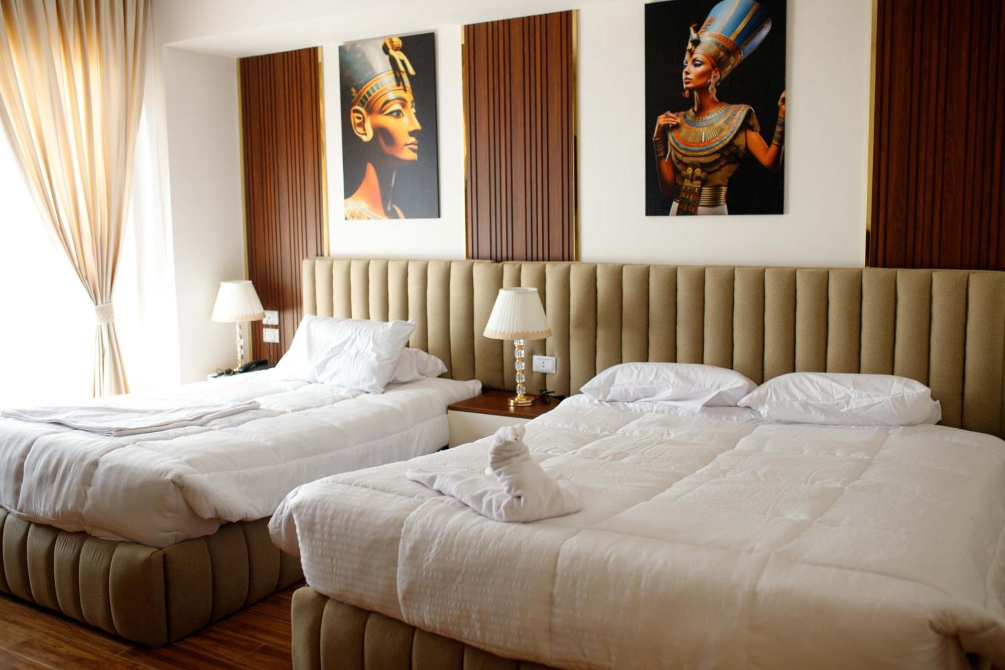 Pyramids Sunshine View Hotell Kafret el-Gabal Exteriör bild