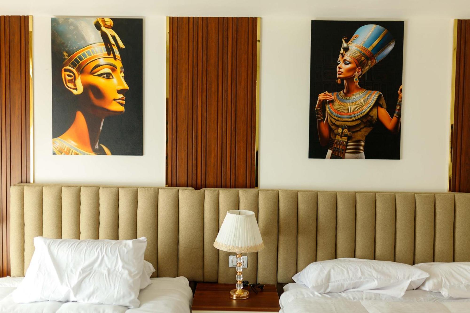 Pyramids Sunshine View Hotell Kafret el-Gabal Exteriör bild