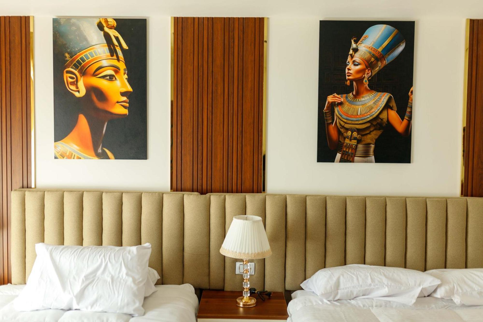 Pyramids Sunshine View Hotell Kafret el-Gabal Exteriör bild