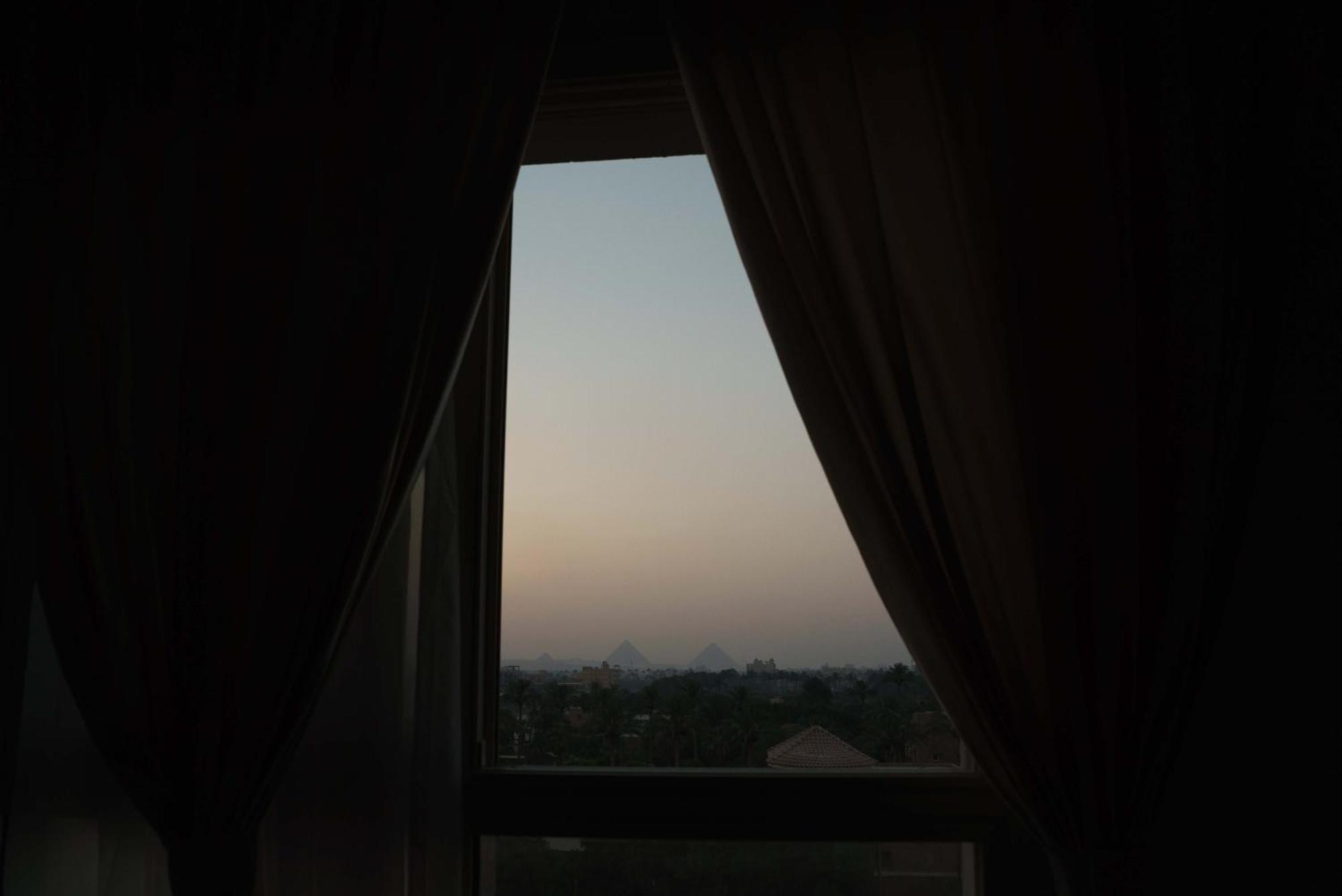 Pyramids Sunshine View Hotell Kafret el-Gabal Exteriör bild