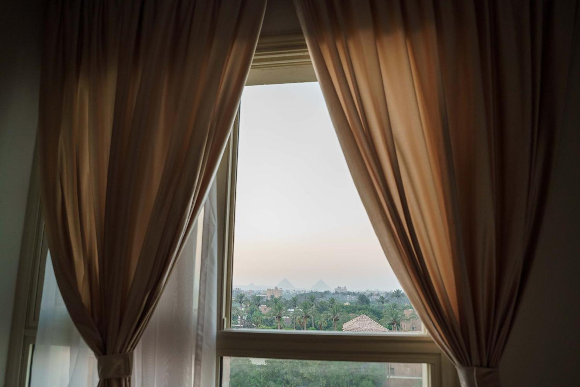 Pyramids Sunshine View Hotell Kafret el-Gabal Exteriör bild